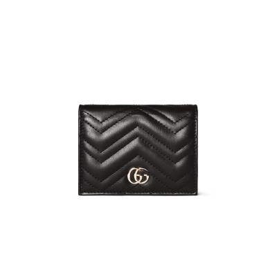 GUCCI GG MARMONT CARD CASE WALLET 466492 (17.5*11cm)